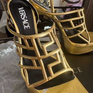 Versace High Heel Sandal Brand New / Never Worn